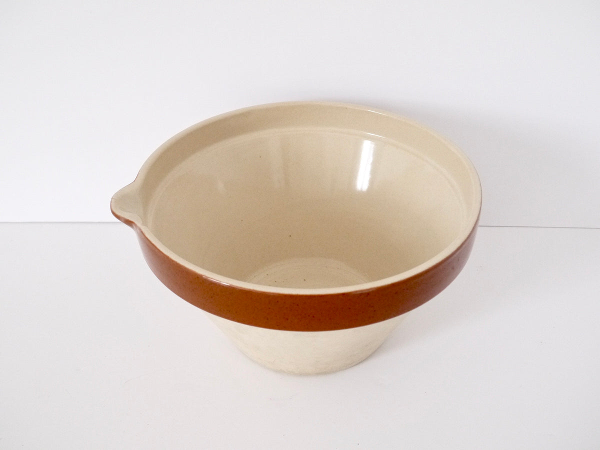 French Mixing Bowl Extra Large Mixing Bowl, Primitive Pottery Kitchen –