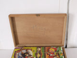 French Antique childrens block puzzle game