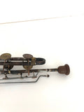 Vintage folk art trombone