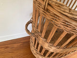 French vintage basket boulangerie basket extra large laundry basket deco basket